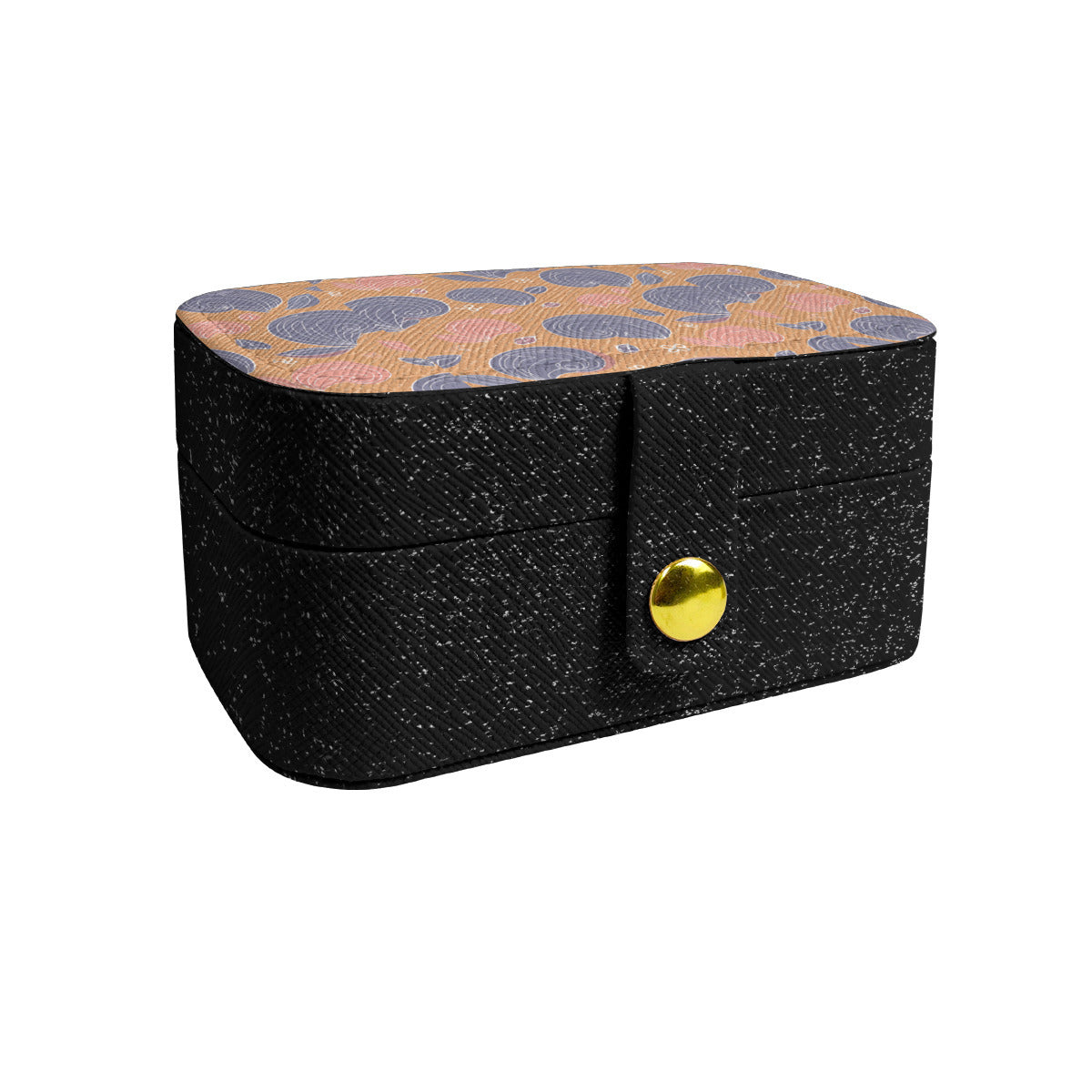 Abstract Personalized Portable Jewelry Box