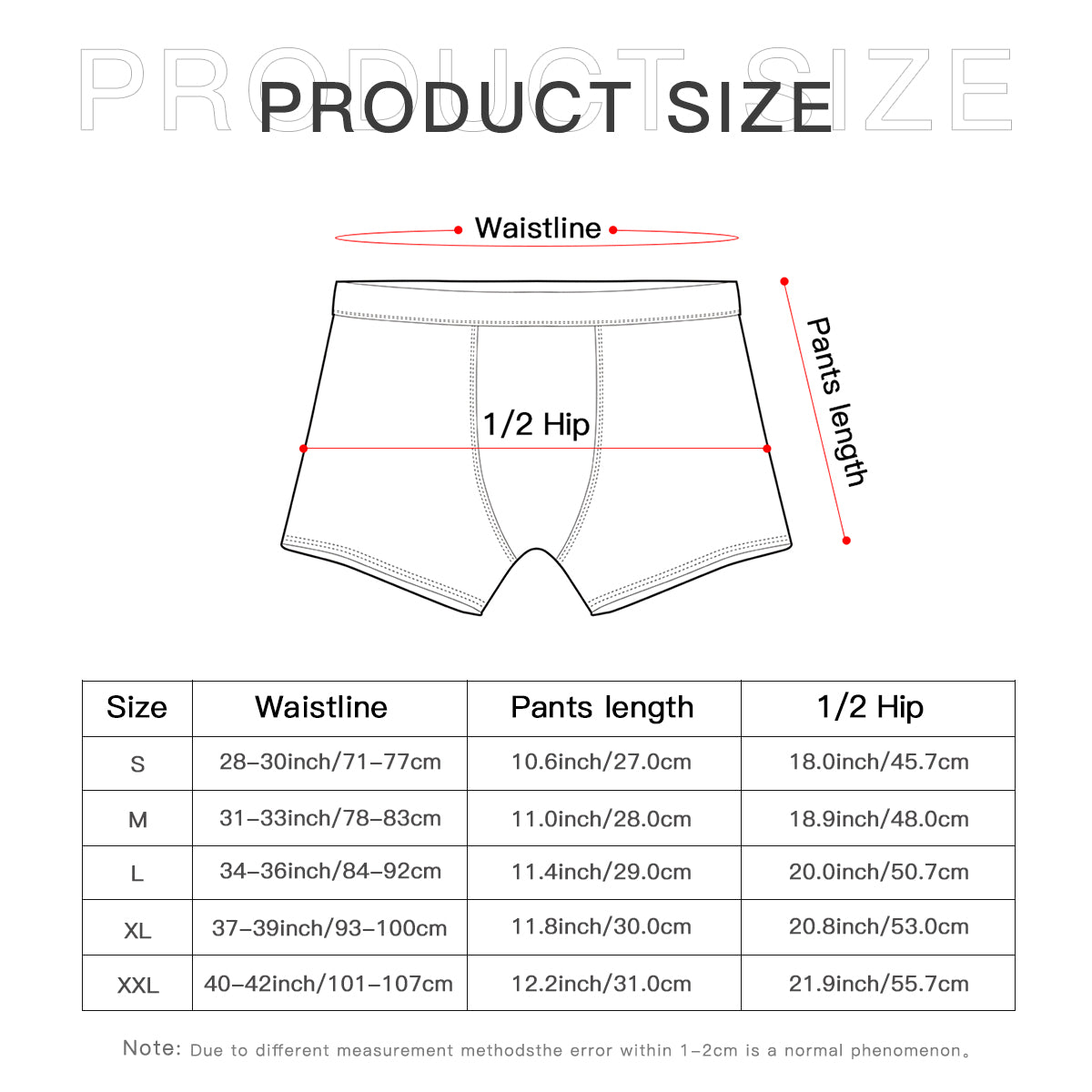 Abstract Beauty Men's Underwear (Front and Back Design)丨Polyester