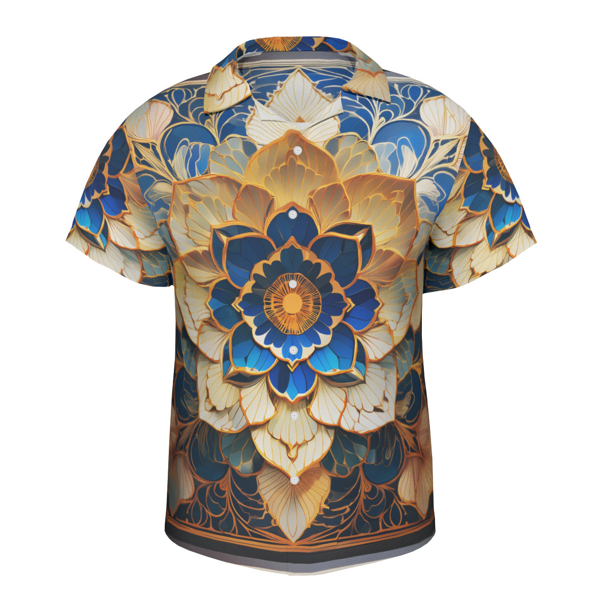 Elegant Floral Hawaiian Shirt