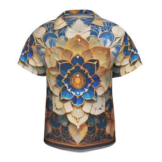 Elegant Floral Hawaiian Shirt