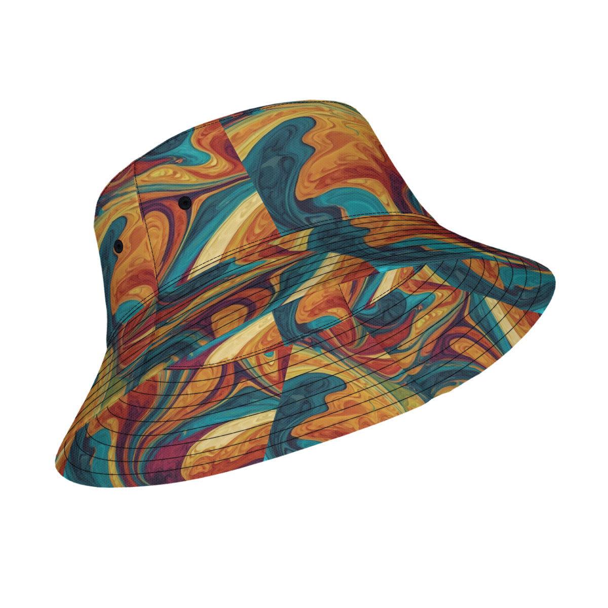 Colorful Design Fisherman Hat | Polyester