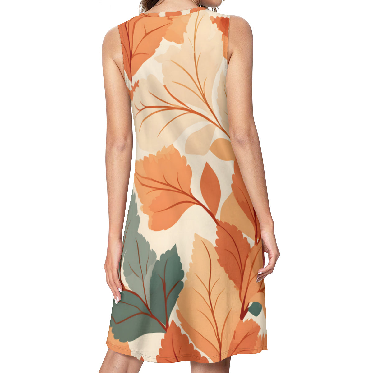 Floral Women's Casual Dress | Polyester