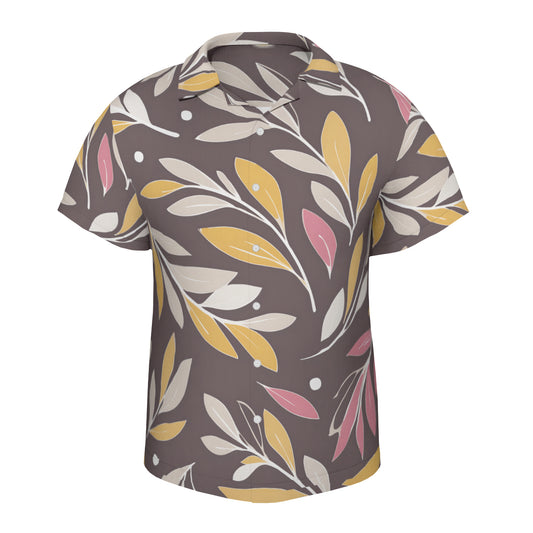 Golden Branches Hawaiian Shirt
