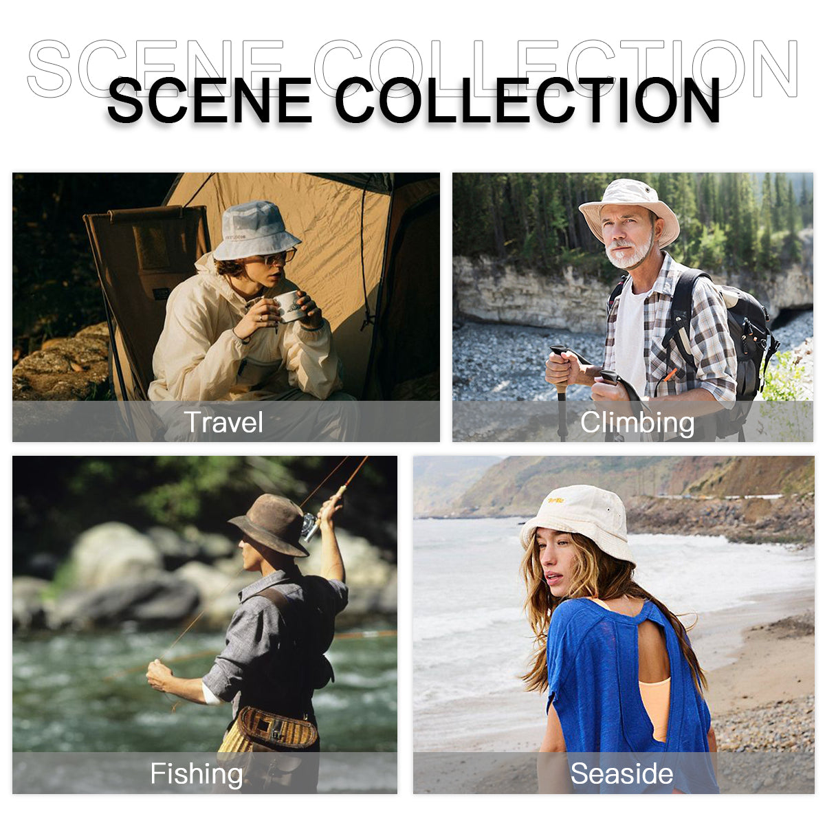 African Design Fisherman Hat | Polyester