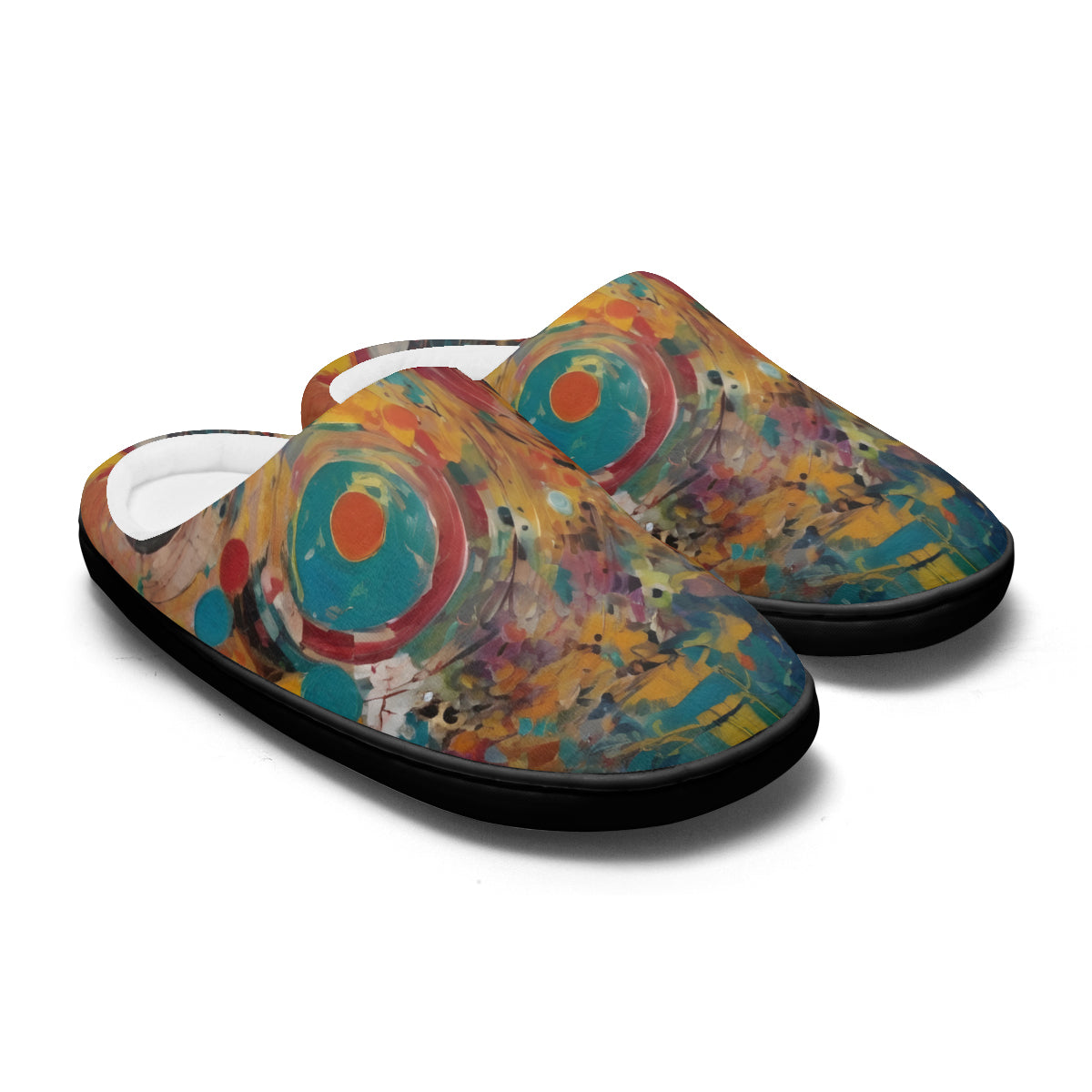Crazy Design Personalized Warm Cotton Slippers | Flannel