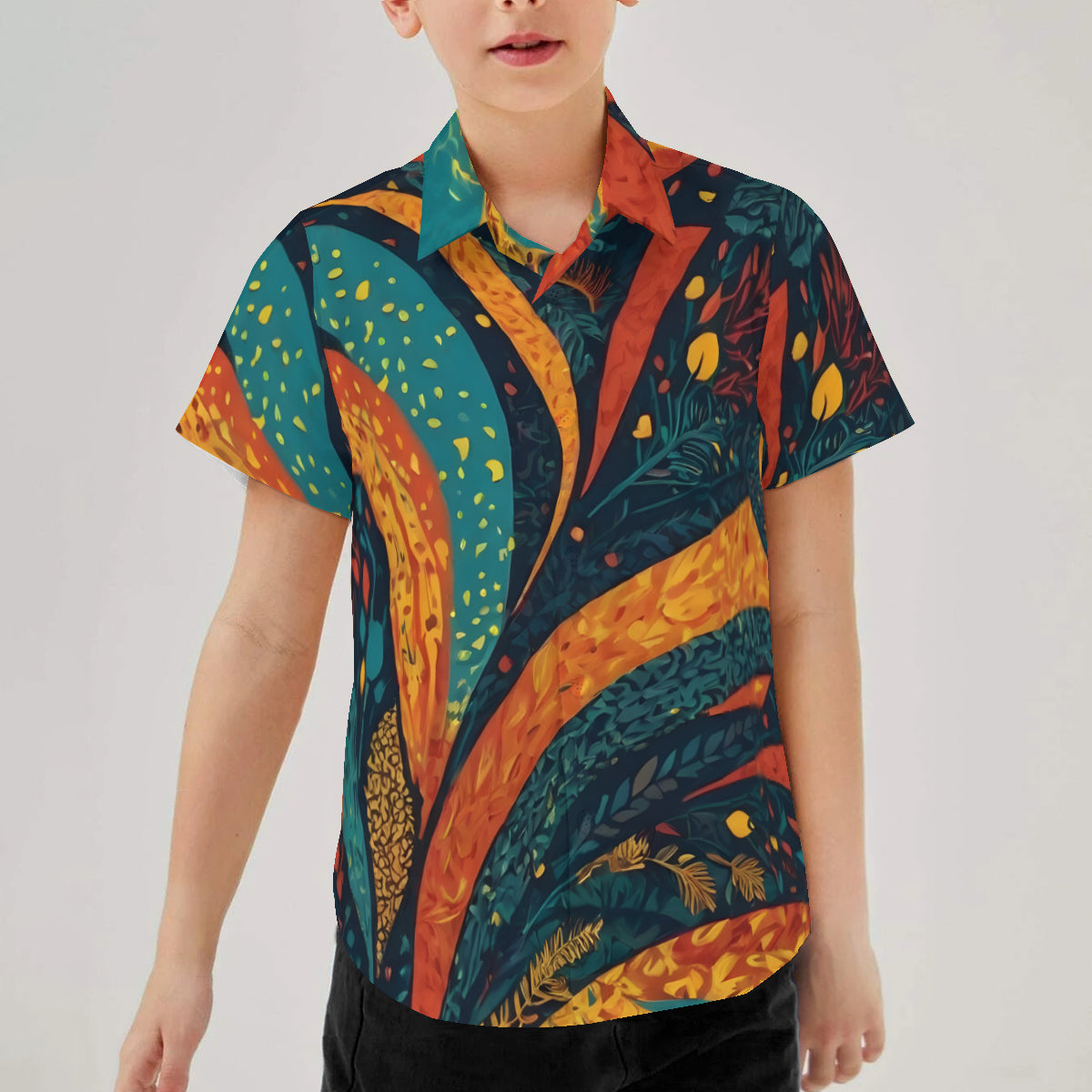 Abstract Beauty Youth Shirts｜Polyester