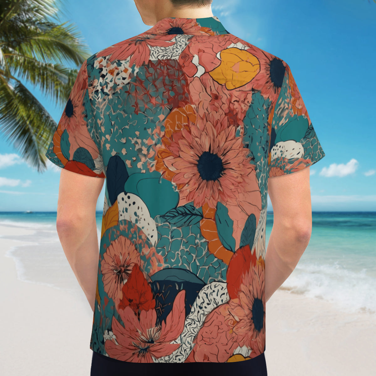 Awesome Floral Hawaiian Shirt | Polyester