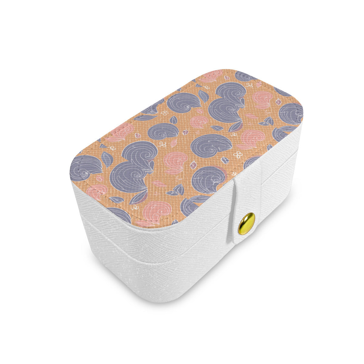 Abstract Personalized Portable Jewelry Box