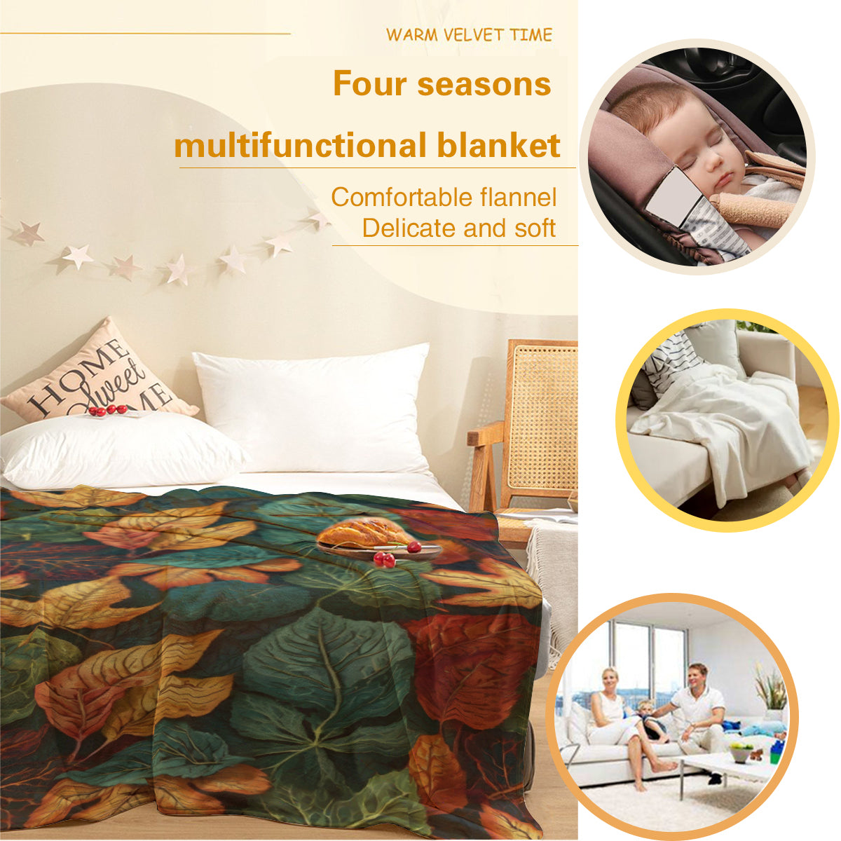 Floral Beauty Blanket