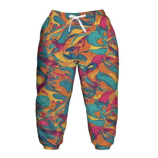 Colorful Pattern Teen Jogger Sweat pants