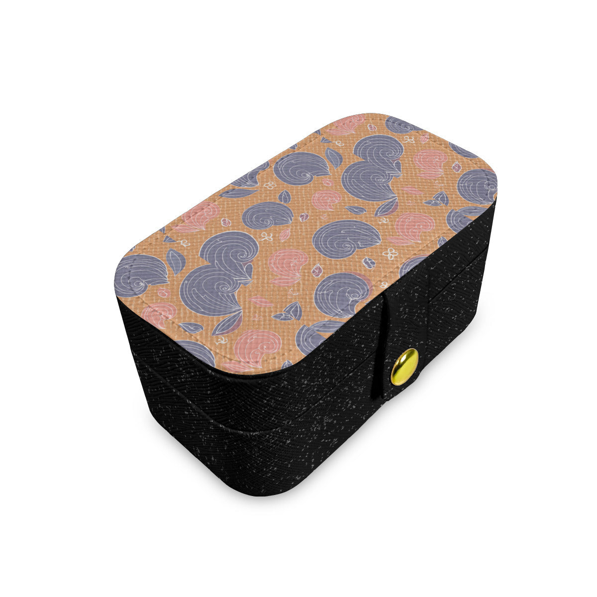 Abstract Personalized Portable Jewelry Box