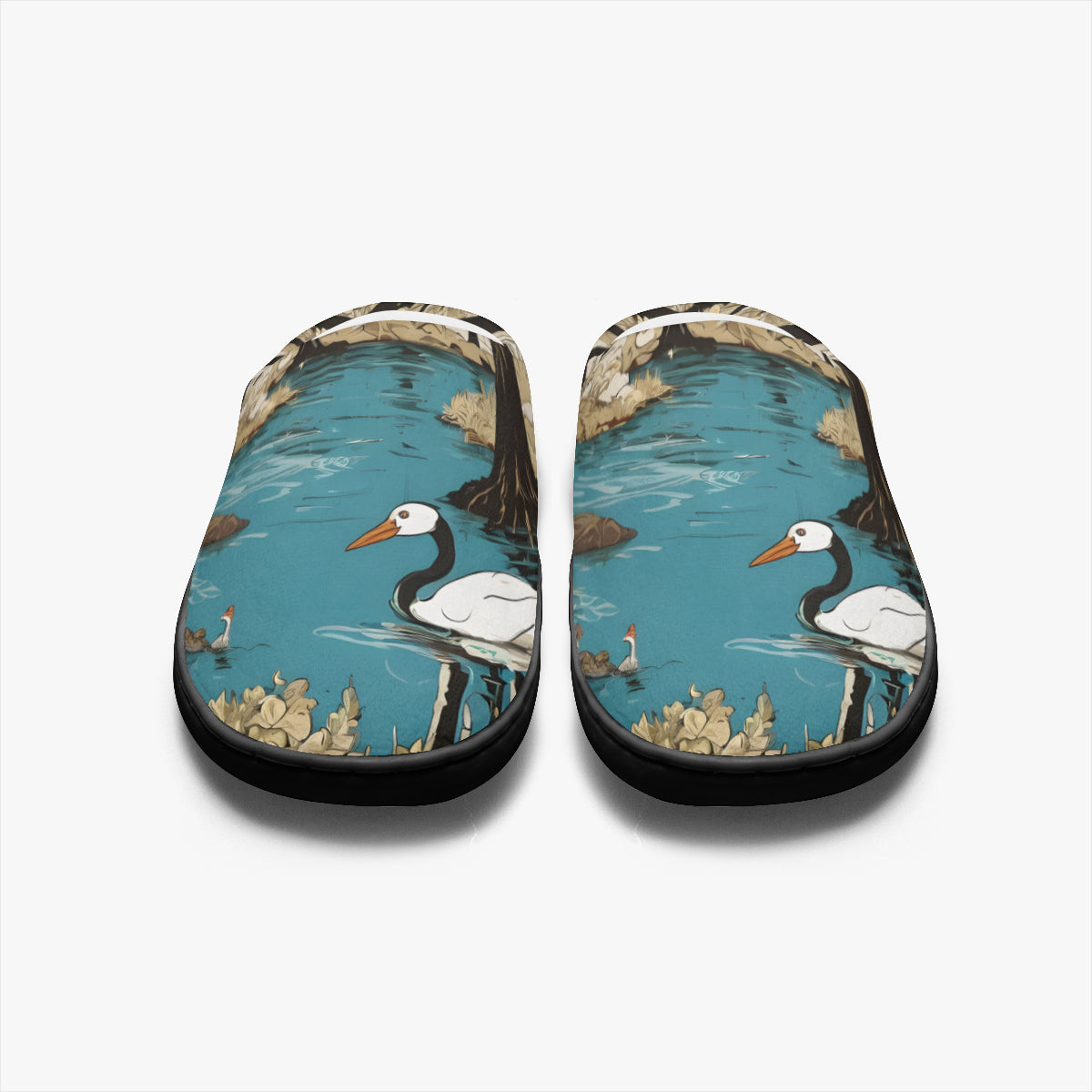Landscape Wonder Personalized Warm Cotton Slippers | Flannel